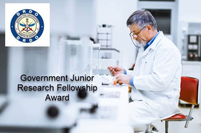 DRDO Pharma & Chemistry Govt Junior Research Fellowships