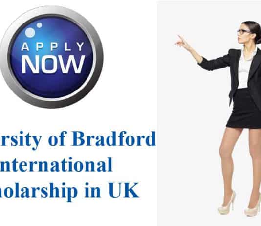 University of Bradford Excellence Scholarship For Chemistry & Pharma