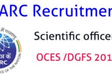 BARC Online Exam OCES & DGFS 2019 - Chemistry Candidates Apply