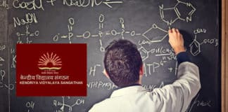 Kendriya Vidyalaya Post Graduate Chemistry Teachers Recruitment 2019