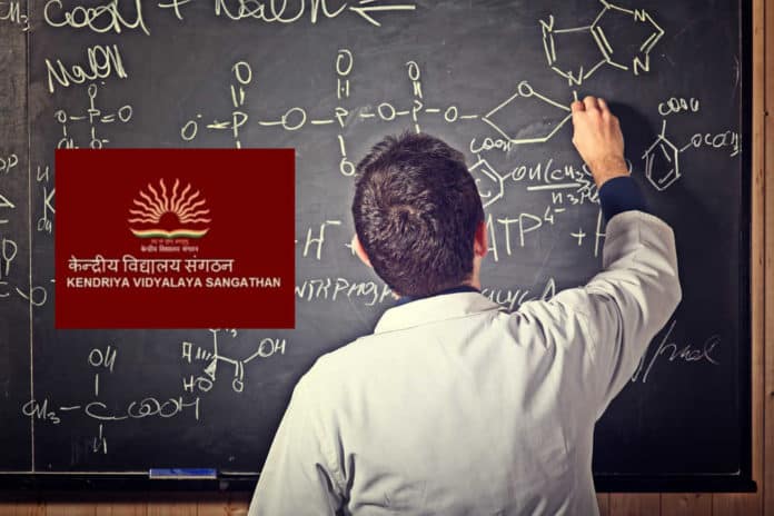 Kendriya Vidyalaya Post Graduate Chemistry Teachers Recruitment 2019