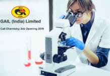 Gail Chemistry Job Opening 2019 - Salary Upto Rs 2 Lakh pm