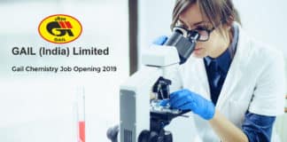 Gail Chemistry Job Opening 2019 - Salary Upto Rs 2 Lakh pm