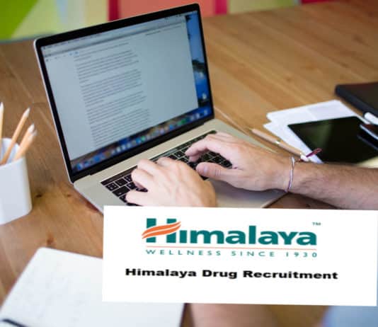 Himalaya : Chemistry & Pharma Associate Job Post Salary up to 5 Lakh pa