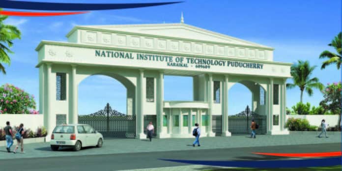 NIT PUDUCHERRY Hiring Chemistry Candidates, Research Fellow Post