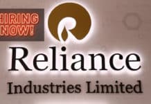 Reliance Industries Hiring Chemistry Candidates For Lab Analyst Post