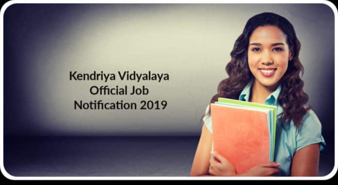 Kendriya Vidyalaya Recruiting PGT Chemistry - Official Notification 2019
