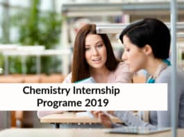 Chemistry Internship Program 2019 at Saint Gobain Research India Pvt Ltd
