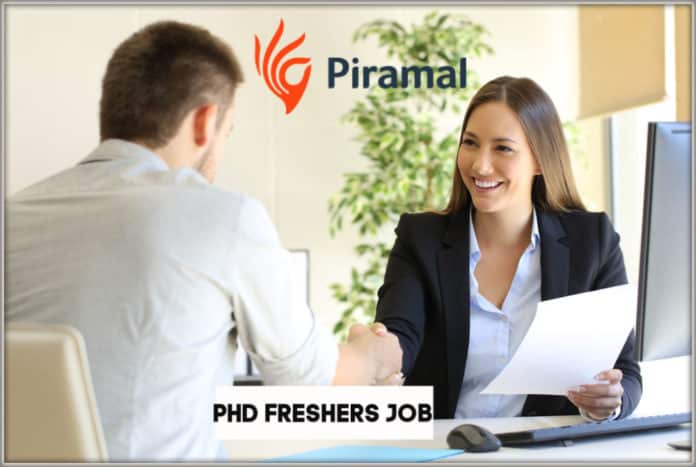 Freshers Job: Phd & Msc Chemistry Research Scientist Post at Piramal