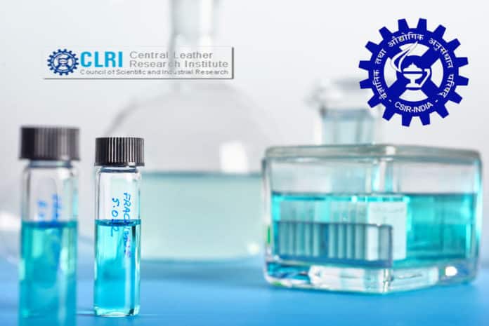 Chemistry Jobs: Scientist Post @ CSIR-Central Leather Research Institute