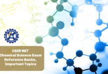 CSIR NET Chemical Science Exam - Reference Books, Important Topics