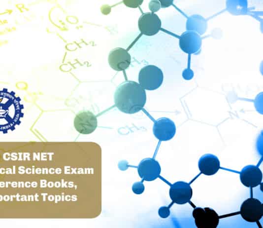 CSIR NET Chemical Science Exam - Reference Books, Important Topics