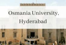 Phd Chemistry Research Associate Post at Osmania University
