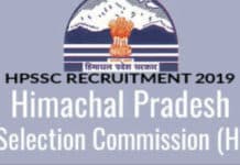 Govt of HPSSC Hiring Pharma Candidates - Application Details