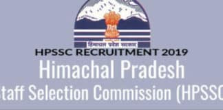 Govt of HPSSC Hiring Pharma Candidates - Application Details