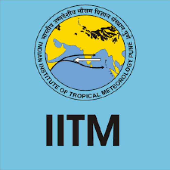 Indian Institute of Tropical Meteorology - Chemistry Jobs Notification