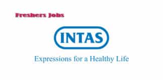 Freshers Jobs: INTAS Hiring Candidates with Masters degree in Pharmacy
