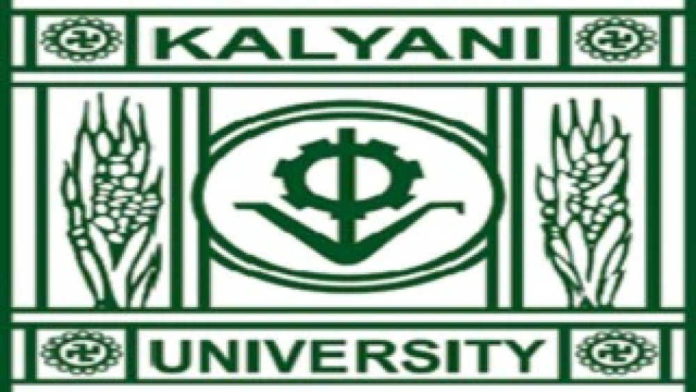 Chemistry Junior Research Fellow Post @ University of Kalyani