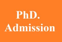 IIT Palakkad Phd Programme – August, 2019 Session: Application Details