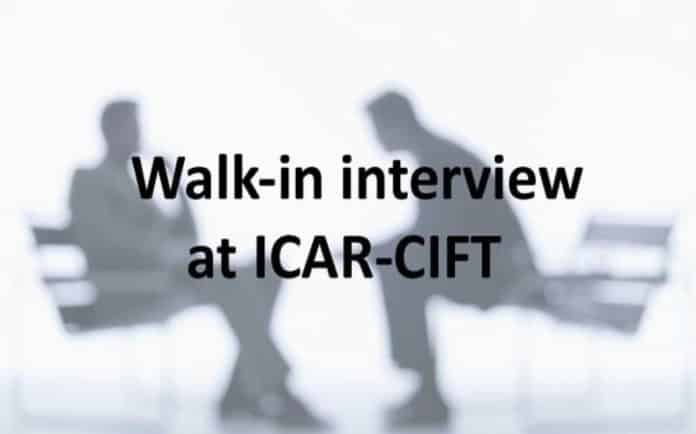Chemistry Junior Research Fellow Post Vacancy @ ICAR-CIFT