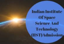 Indian Institute of Space Science and Technology: Phd Admission 2019