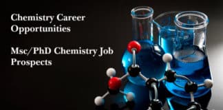 Chemistry Career Opportunities - Msc / PhD Chemistry Job Prospects