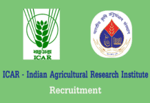 ICAR - Indian Agricultural Research Institute Msc Chemistry Job Opening