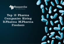 Top 10 Pharma Companies Hiring B.Pharma & M.Pharma Freshers 