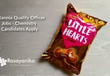 Britannia Quality Officer Jobs - Chemistry Candidates Apply