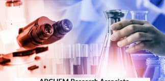 ARCHEM Research Associate Job Opening - Chemistry Jobs