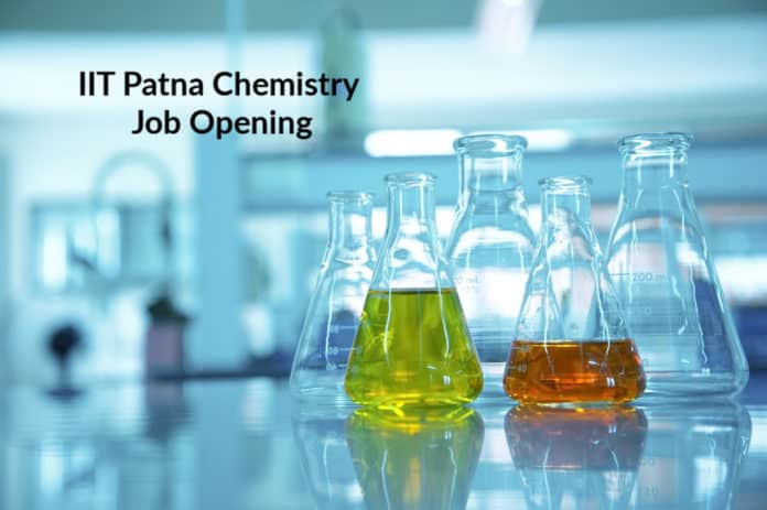 IIT Patna Chemistry Job Opening - Junior Technical Superintendent