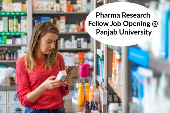 Pharma Research Fellow Job Opening @ Panjab University