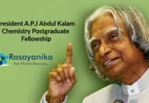 President A.P.J Abdul Kalam Chemistry Postgraduate Fellowship