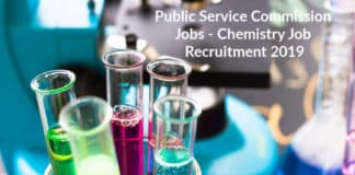 Public Service Commission Jobs - Chemistry Job Recruitment 2019