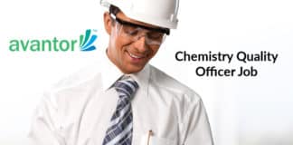 Avantor Quality Officer Job - BSc & MSc Chemistry Job Opening