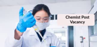 Chemist Post Vacancy @ Uttrakhand State Council for Science and Technology