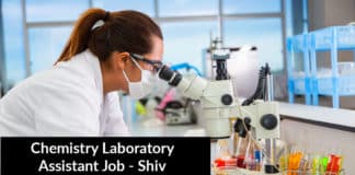 Chemistry Laboratory Assistant Job - Shiv Nadar University