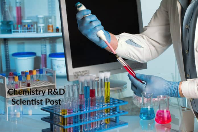 Chemistry R&D Scientist Post Vacancy 2019 @ Dr Reddy's
