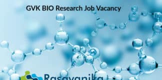 GVK BIO Research Job Opening – Chemistry Research Job