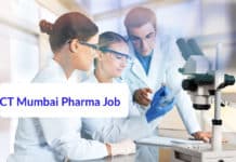 ICT Mumbai Pharma Job Opening - Pharma SRF Job Opening