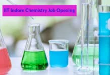 IIT Indore Chemistry Job Opening- Msc Chemistry Job