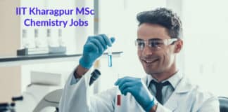 IIT Kharagpur MSc Chemistry Jobs – Research Fellow