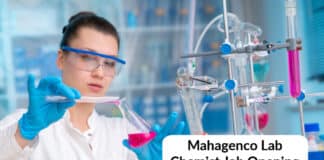 Mahagenco Lab Chemist Job Opening - Msc Chemistry Job Opening