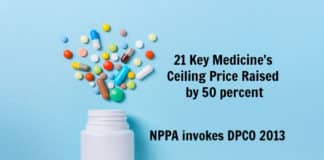 Medicines Ceiling Price Raised