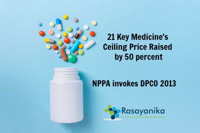 Medicines Ceiling Price Raised