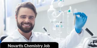 Novartis Chemistry Job Vacancy – Pharma & Chemistry DRC Manager