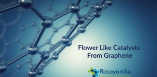 flower like catalysts from graphene