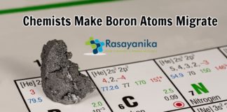 Chemists let boron atoms migrate