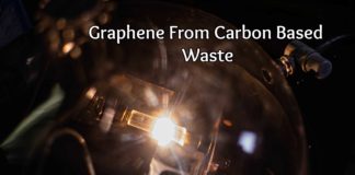 Graphene from carbon based waste
