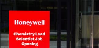 Honeywell Chemistry Lead Scientist Job Opening 2020